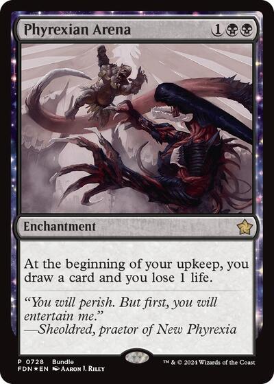 Phyrexian Arena FDN Bundle