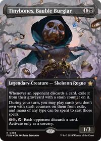 Tinybones, Bauble Burglar (Borderless) (Mana Foil) - Foundations - Magic: The Gathering card