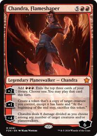 Chandra, Flameshaper - Foundations - Magic: The Gathering card
