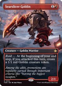 Searslicer Goblin (Borderless) - Foundations - Magic: The Gathering card