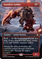 Searslicer Goblin (Borderless) (Mana Foil) - Foundations