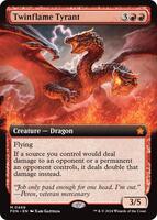 Twinflame Tyrant (Extended Art) - Foundations - Magic: The