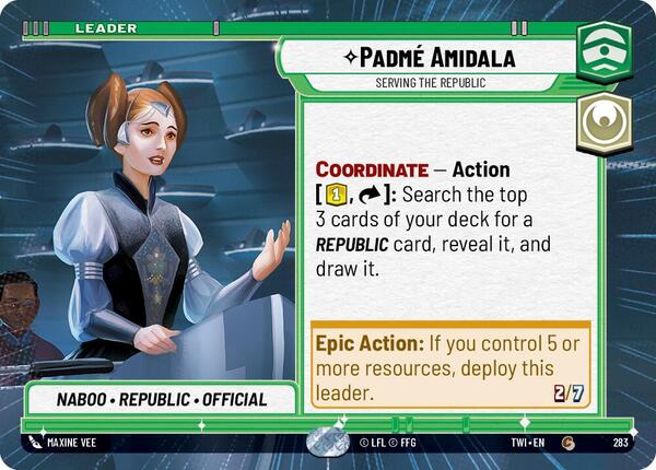 Padmé Amidala - Serving the Republic (Hyperspace) - Twilight of
