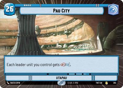 Pau City (Hyperspace) card