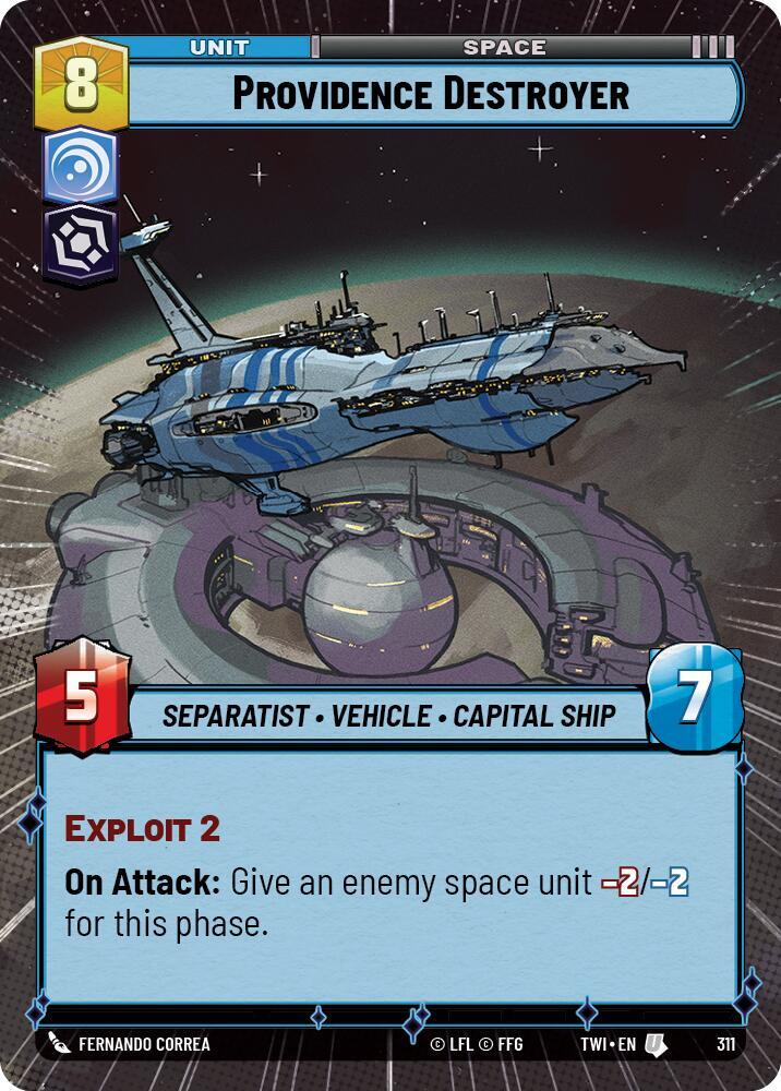 Providence Destroyer (Hyperspace) 311 card