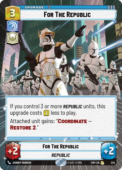 For The Republic (Hyperspace) card