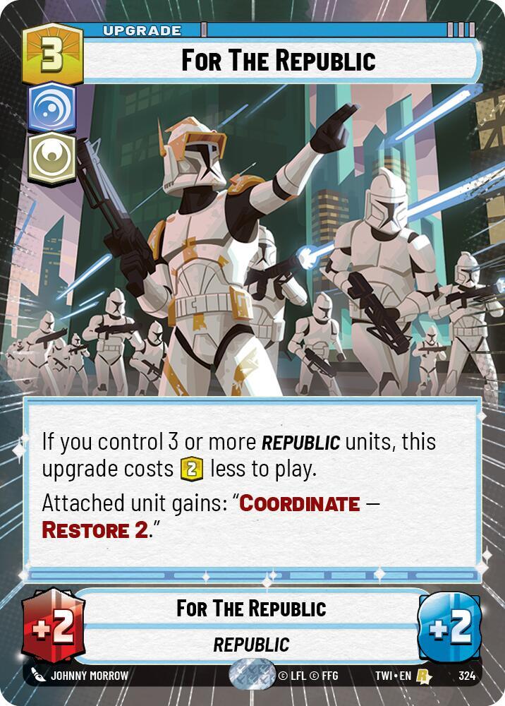 For The Republic (Hyperspace) 324 card