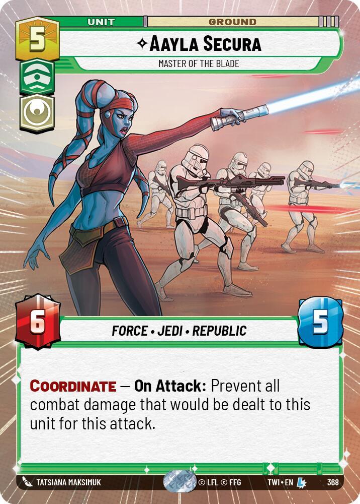 Aayla Secura 368 card