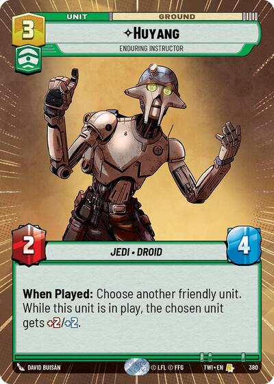Huyang - Enduring Instructor (Hyperspace) card