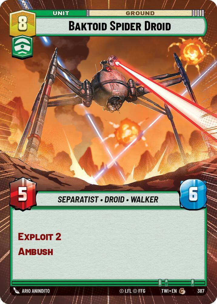 Baktoid Spider Droid Hyperspace Twilight Of The Republic Star 589585 In 1000x1000