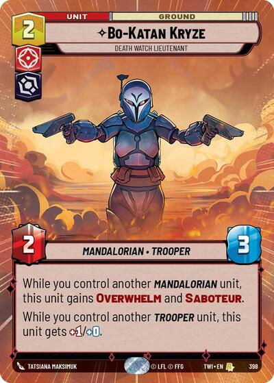 Bo-Katan Kryze - Death Watch Lieutenant (Hyperspace) card