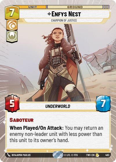 Enfys Nest - Champion of Justice (Hyperspace) card