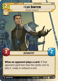Lux Bonteri - Renegade Separatist (Hyperspace)