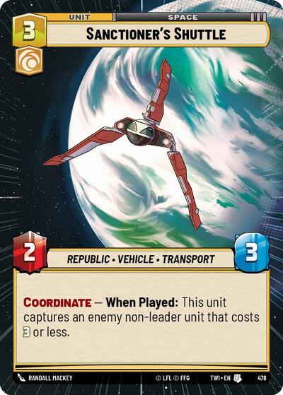 Sanctioner's Shuttle (Hyperspace) card