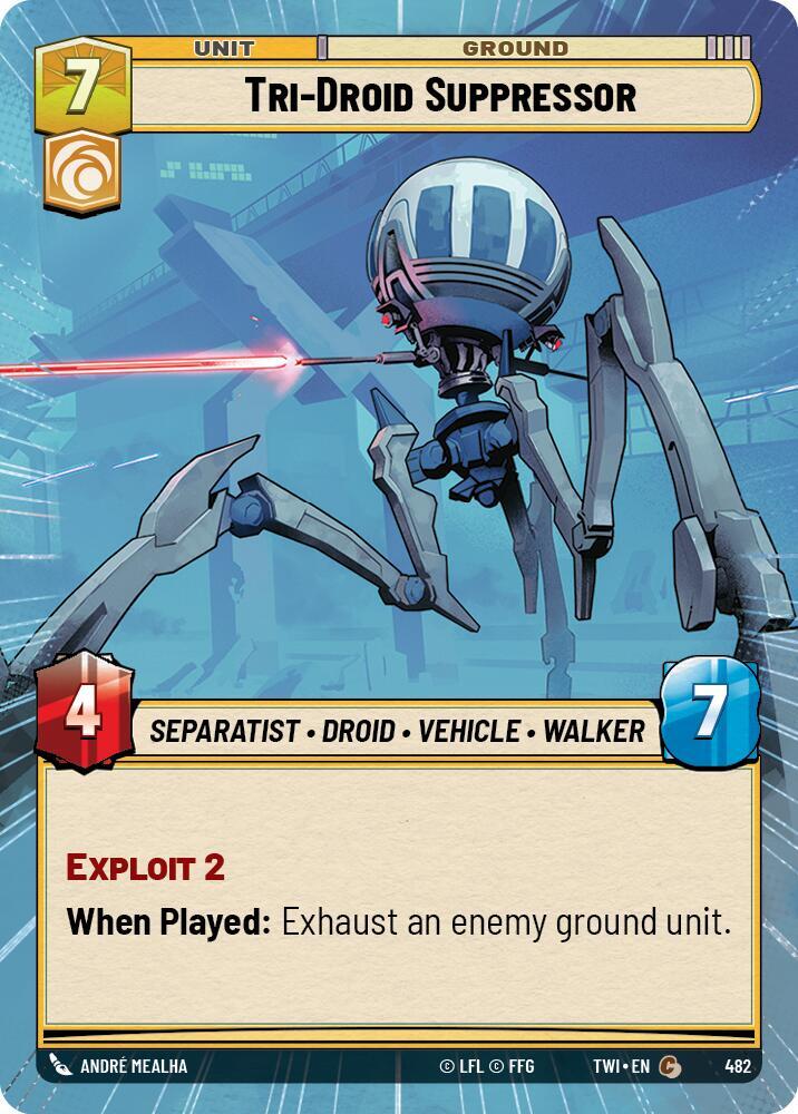 Tri-Droid Suppressor (Hyperspace) - Twilight of the Republic