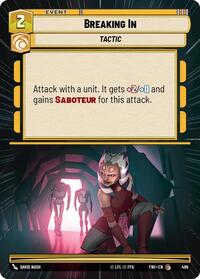 Breaking In (Hyperspace)