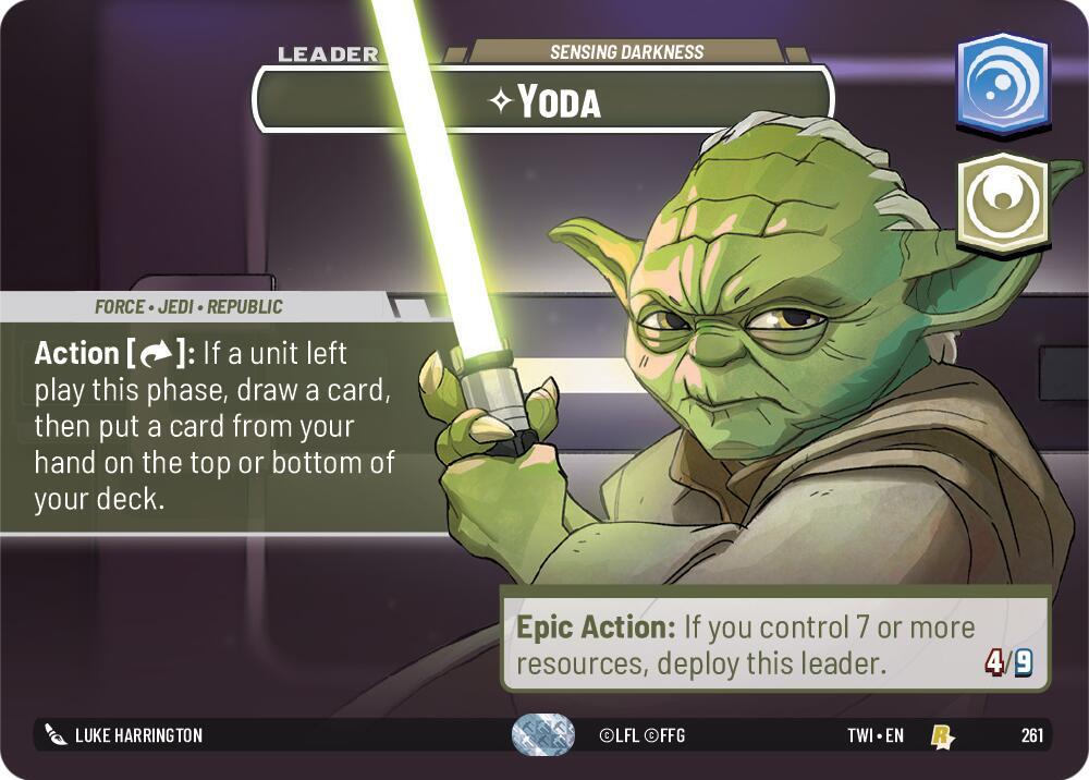 Yoda - Sensing Darkness (Showcase)