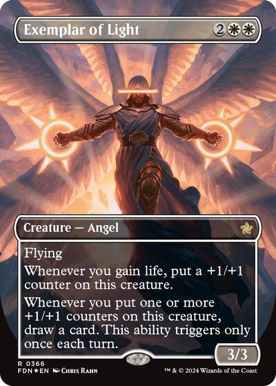 Exemplar of Light (Borderless) (Mana Foil)