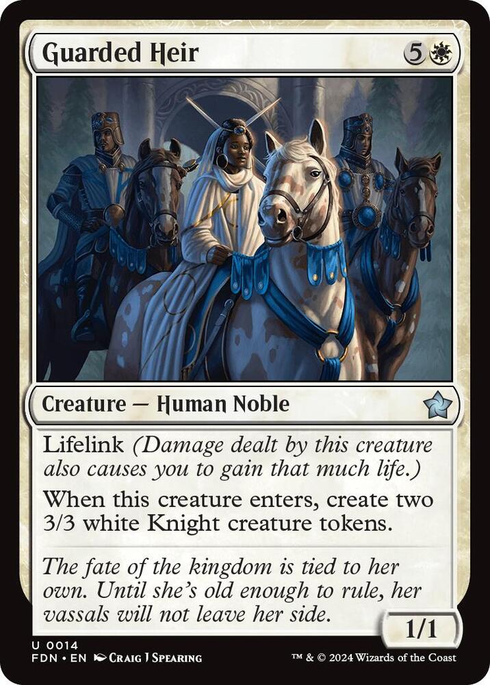 Guarded Heir 14 card