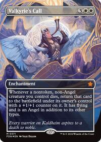 Valkyrie's Call (Borderless) (Mana Foil) - Foundations - Magic: The Gathering card