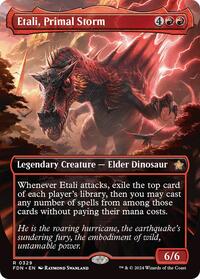 Etali, Primal Storm (Borderless) - Foundations - Magic: The Gathering card