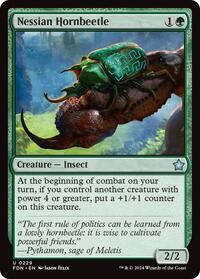 Nessian Hornbeetle - Foundations - Magic: The Gathering card