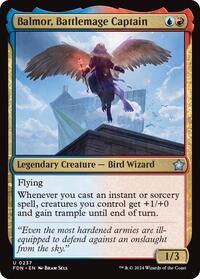 Balmor, Battlemage Captain - Foundations - Magic: The Gathering card