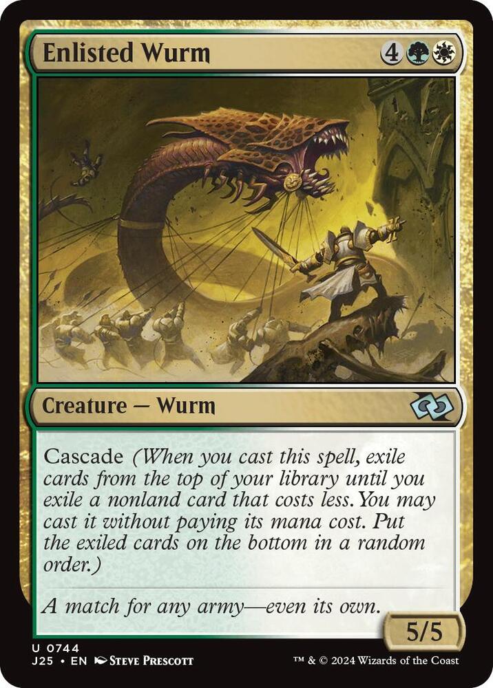 Enlisted Wurm 744 card
