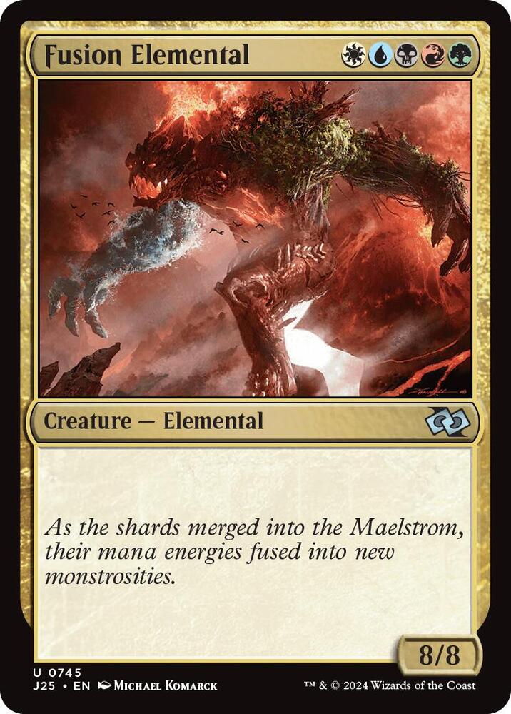 Fusion Elemental 745 card