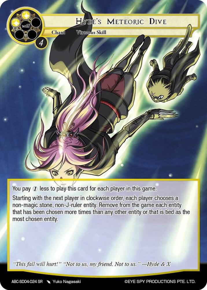 Hyde's Meteoric Dive (ABC-SD04-024)