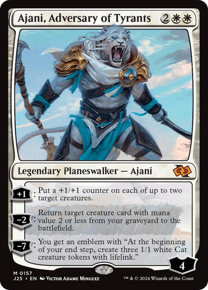 Ajani, Adversary of Tyrants - Foundations Jumpstart - Magic: The