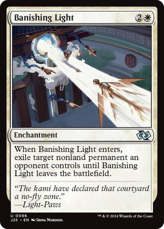 Banishing Light - Foundations Jumpstart - Magic: The Gathering ...