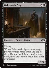 Balustrade Spy - Foundations Jumpstart - Magic: The Gathering card