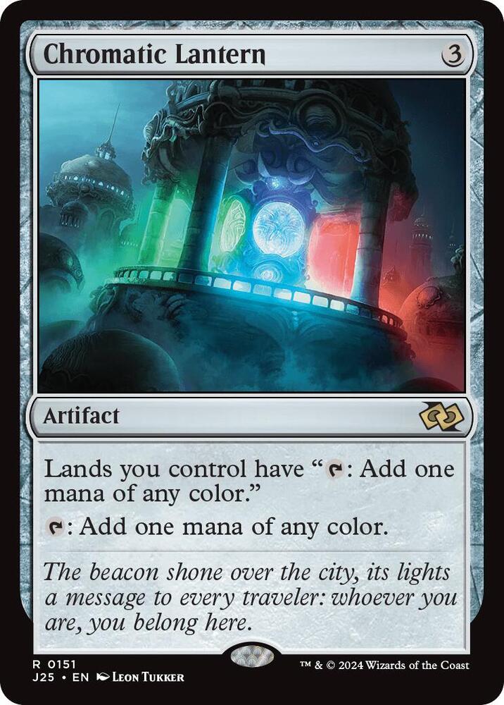 Chromatic Lantern - Foundations Jumpstart - Magic: The Gathering