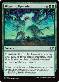 Biogenic Upgrade - Foundations Jumpstart - Magic: The Gathering card