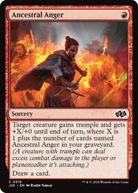 Ancestral Anger - Foundations Jumpstart - Magic: The Gathering card