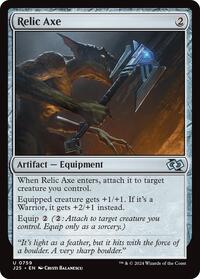 Relic Axe - Foundations Jumpstart - Magic: The Gathering card