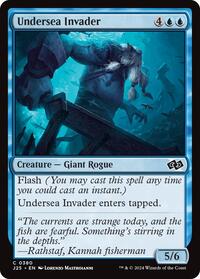 Undersea Invader - Foundations Jumpstart - Magic: The Gathering card