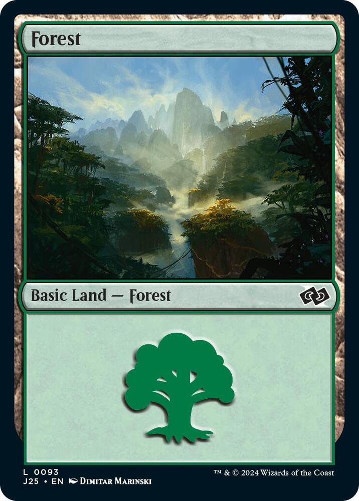 Forest (0093) - Foundations Jumpstart - Magic: The Gathering