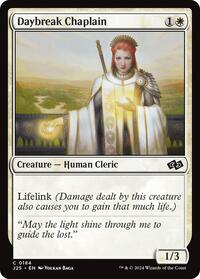 Daybreak Chaplain - Foundations Jumpstart - Magic: The Gathering card