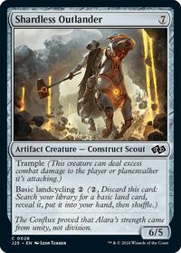Shardless Outlander - Foundations Jumpstart - Magic: The Gathering card