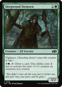 Deepwood Denizen - Foundations Jumpstart - Magic: The Gathering card