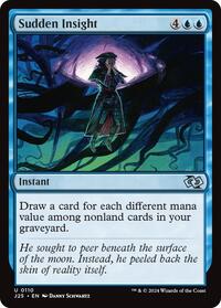 Sudden Insight - Foundations Jumpstart - Magic: The Gathering card