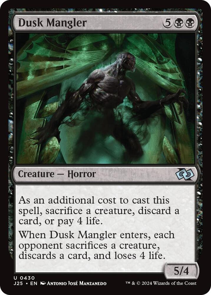 Dusk Mangler 430 card