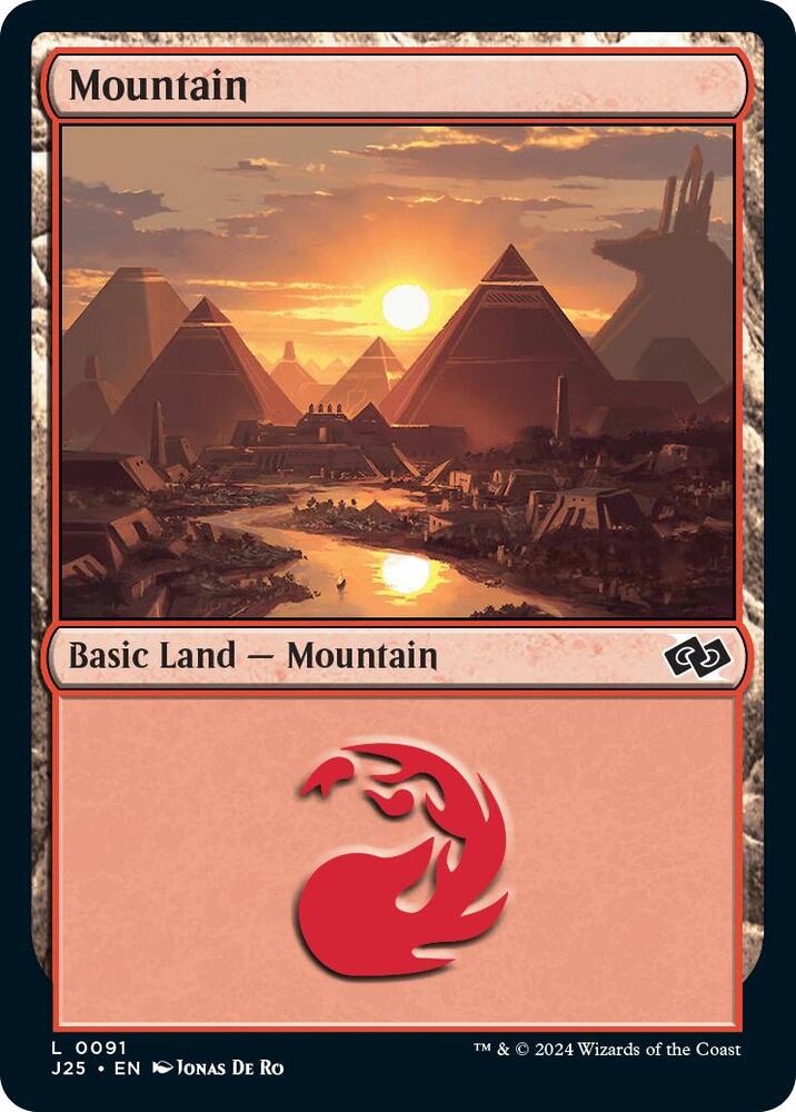 Mountain (0091) 91 card