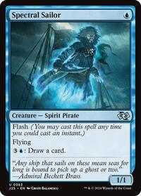 Spectral Sailor - Foundations Jumpstart - Magic: The Gathering card
