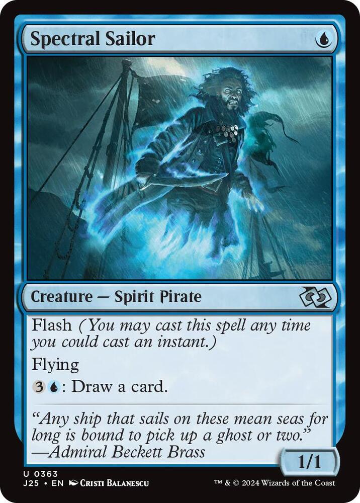 Spectral Sailor 363 card