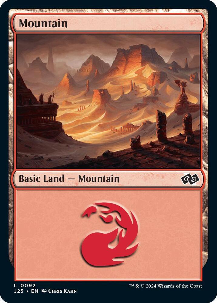 Mountain (0092) 92 card