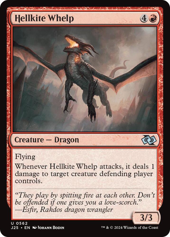 Hellkite Whelp 562 card