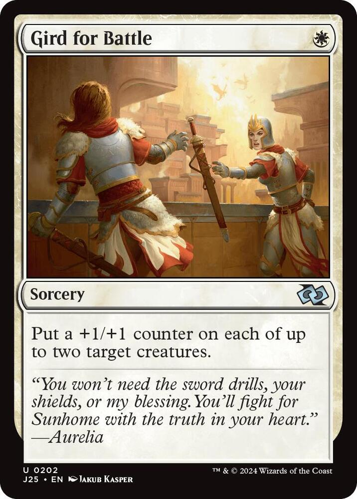Gird for Battle 202 card
